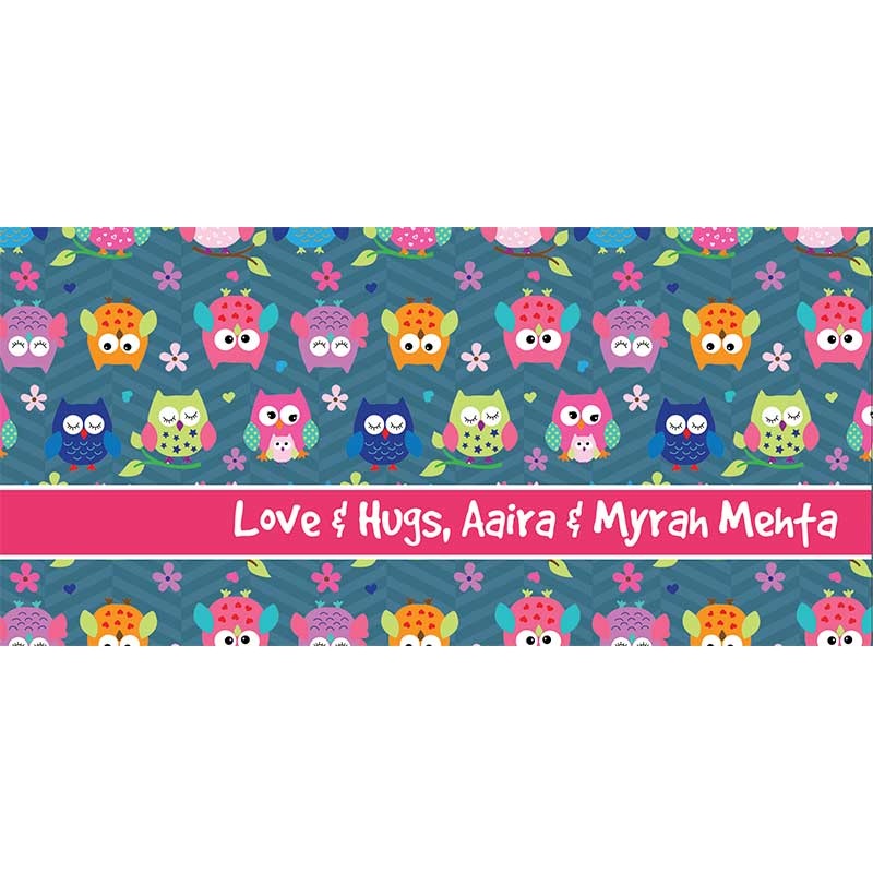 Personalised Envelopes – Owls, Set of 25
