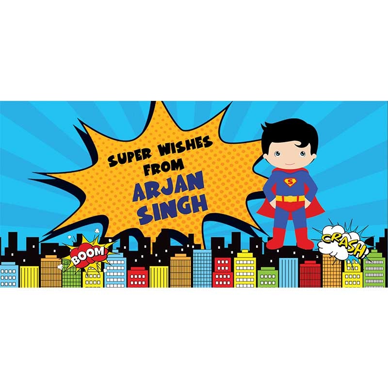 Personalised Envelopes – Superboy, Set of 25