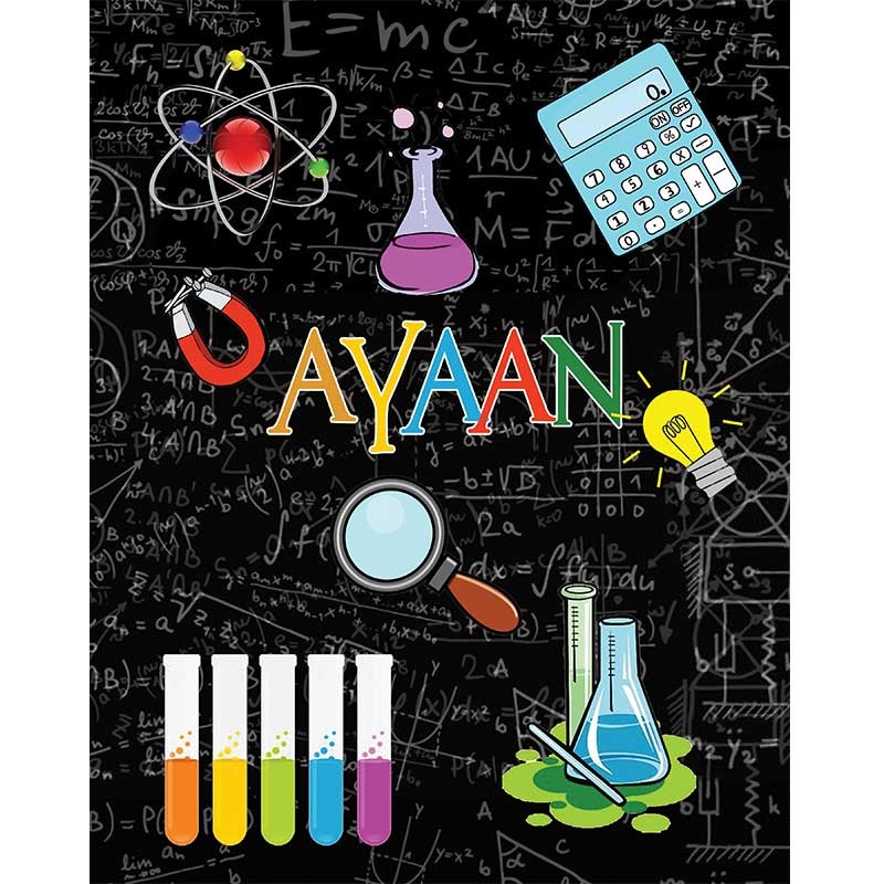 Personalised Folder – Crazy Scientist