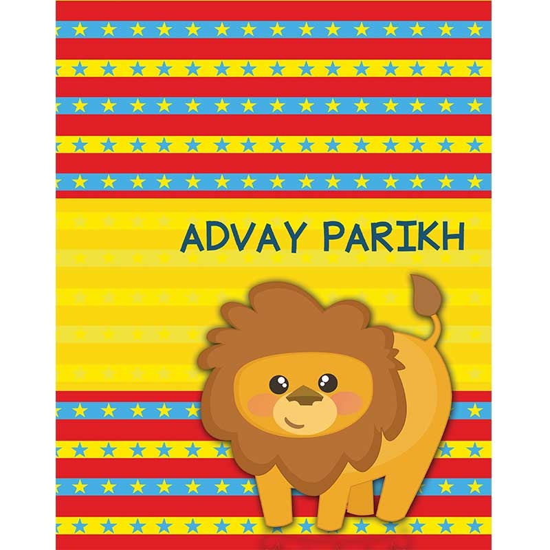 Personalised Folder – Lion