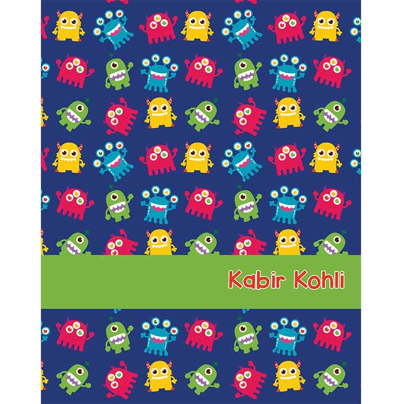 Personalised Folder – Monster
