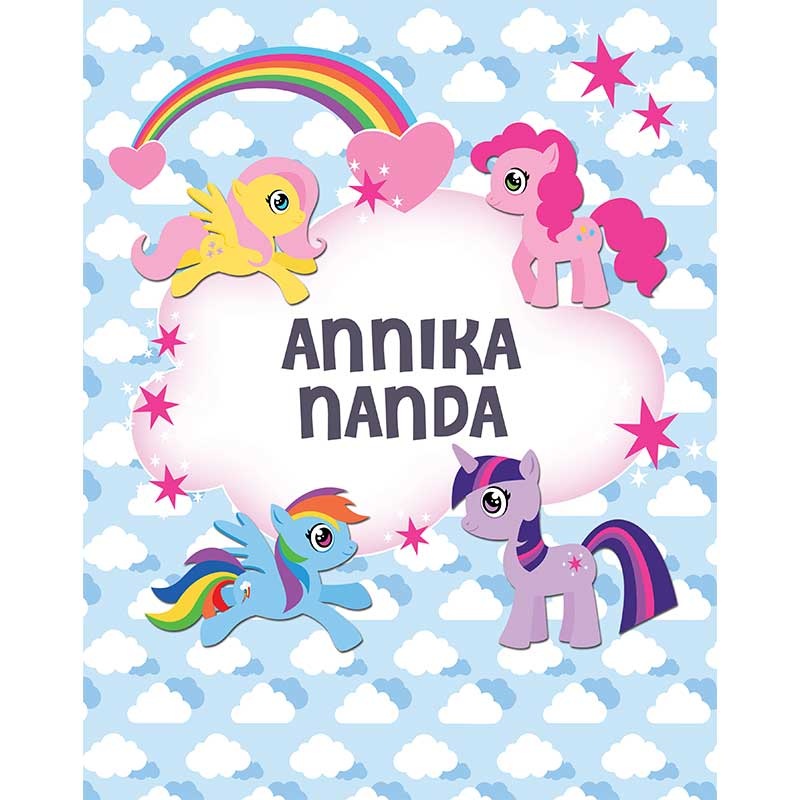 Personalised Folder – My Little Pony