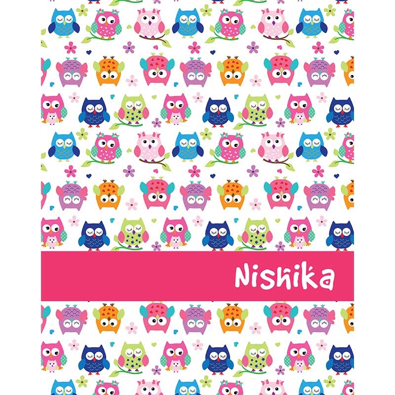Personalised Folder – Owls