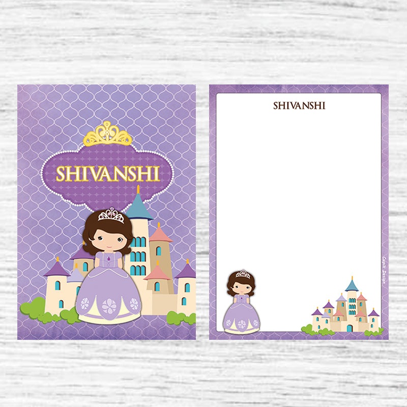 Personalised Letter Pads – Sophia, Pack of 50 Sheets