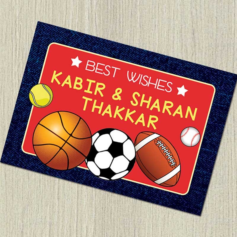 Personalised Notecards – Champ, Set of 20