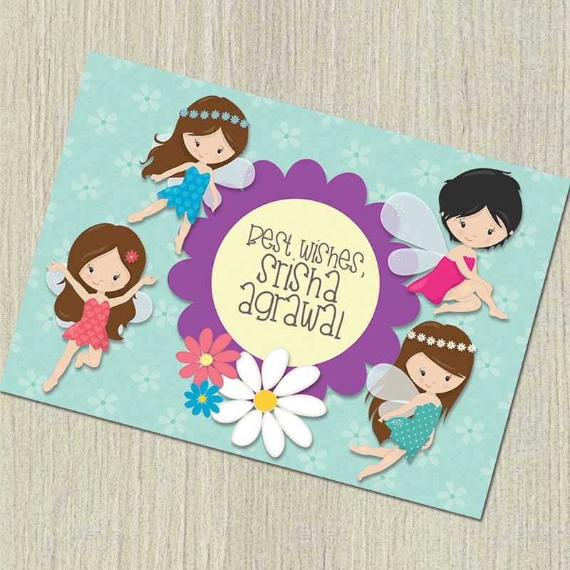 Personalised Notecards – Fairyland, Set of 20