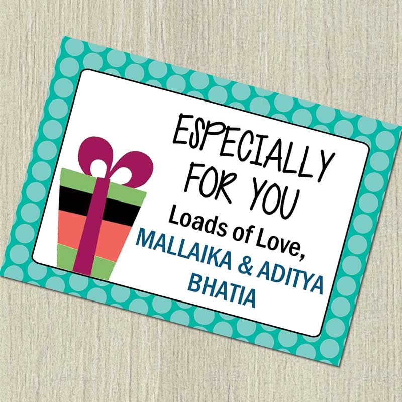 Personalised Notecards – Gift Box, Set of 20