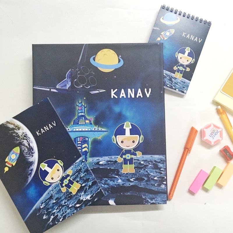 Ultimate Stationery’s Addicts Hamper – Astronaut, Pack of 6