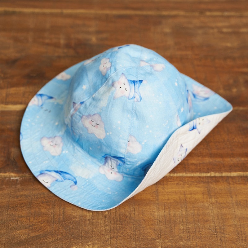 Celestial Organic Sun Hat- Blue, Pink