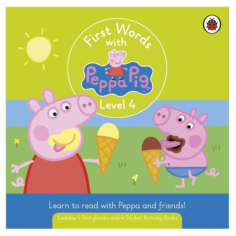 First Words With Peppa Pig Level 4 – Box Set