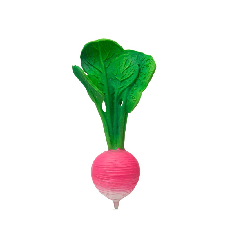 Oli & Carol Ramona The Radish Natural Rubber Teether