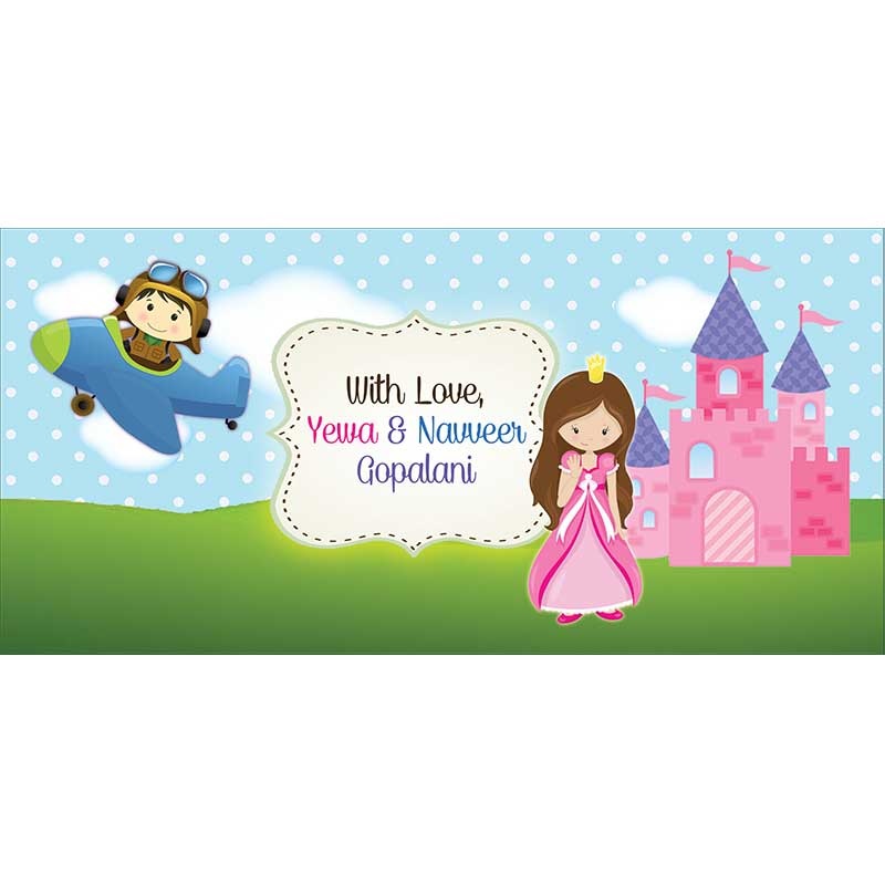 Personalised Envelopes – Aero-Princess, Set of 25