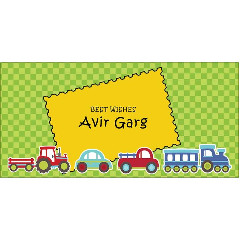 Personalised Envelopes – Transport, Set of 25