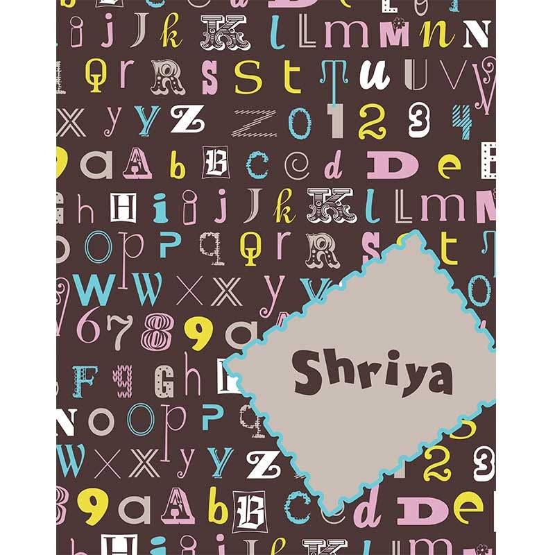 Personalised Folder – ABC