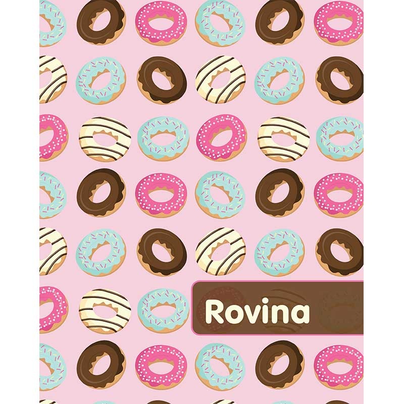 Personalised Notebook – Donuts
