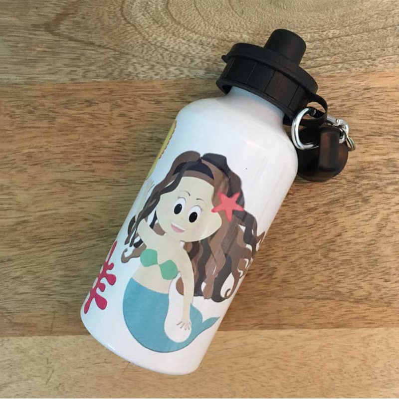 Personalised Water Bottle – Mermaid