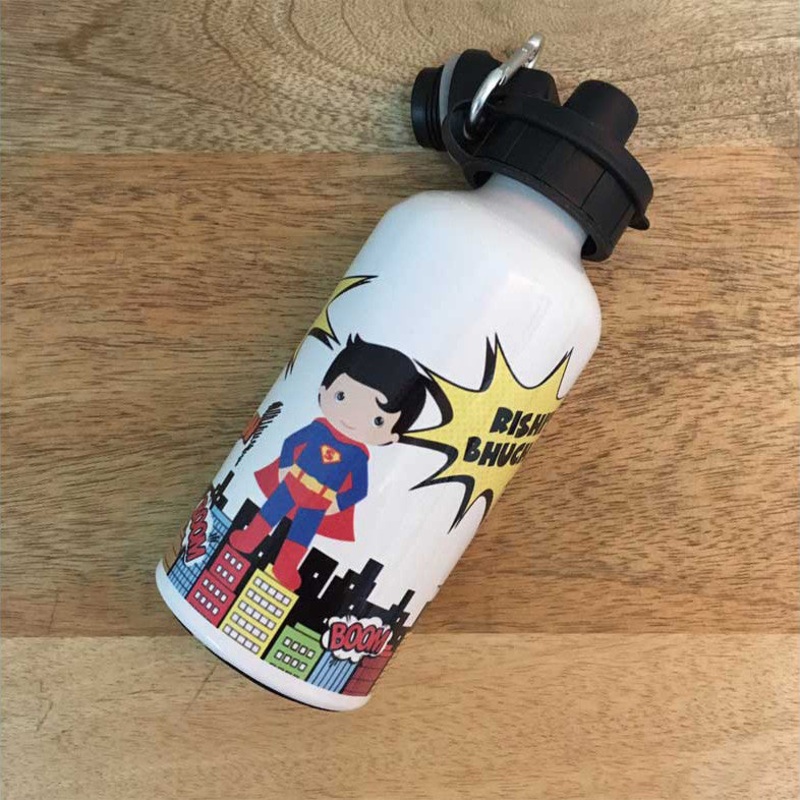 Personalised Water Bottle – SuperHero