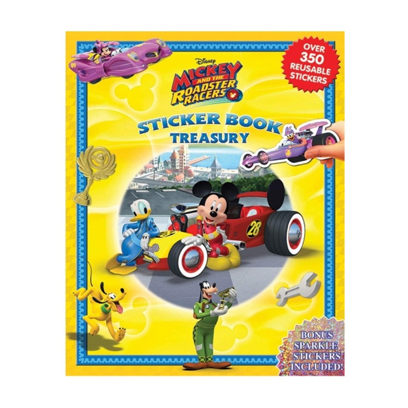 Sticker Book Treasury – Disney Mickey And The Roadster Racers