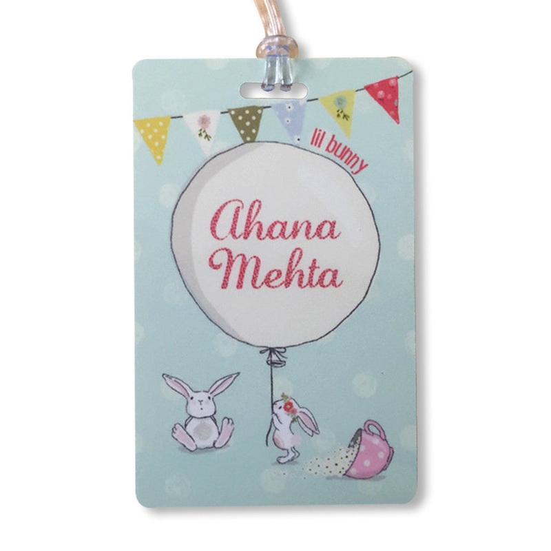 Luggage Tags – Little Bunny, Set of 2