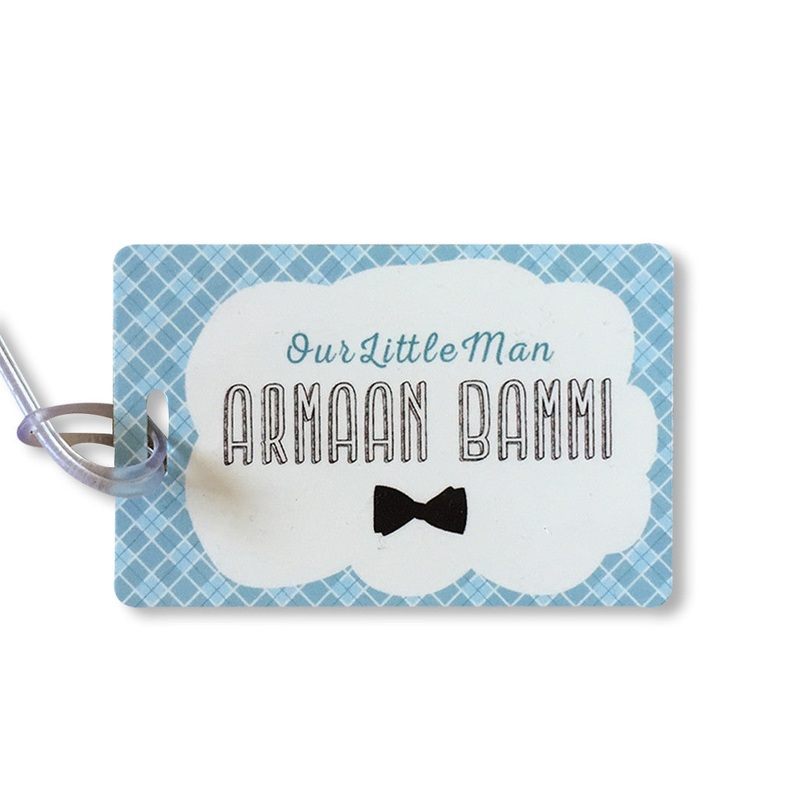 Luggage Tags – Little Man, Set of 2