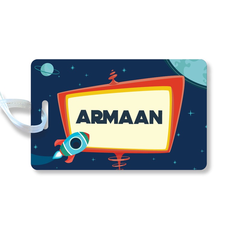Luggage Tags – Space, Set of 2