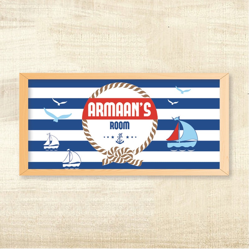 Name Frame – Nautical