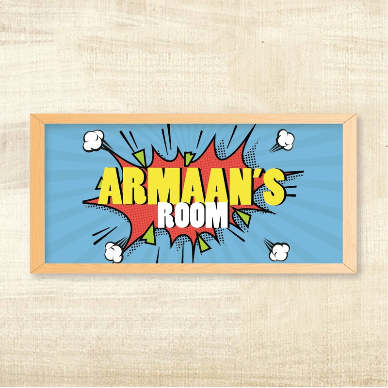 Name Frame – Pop Art, Boy