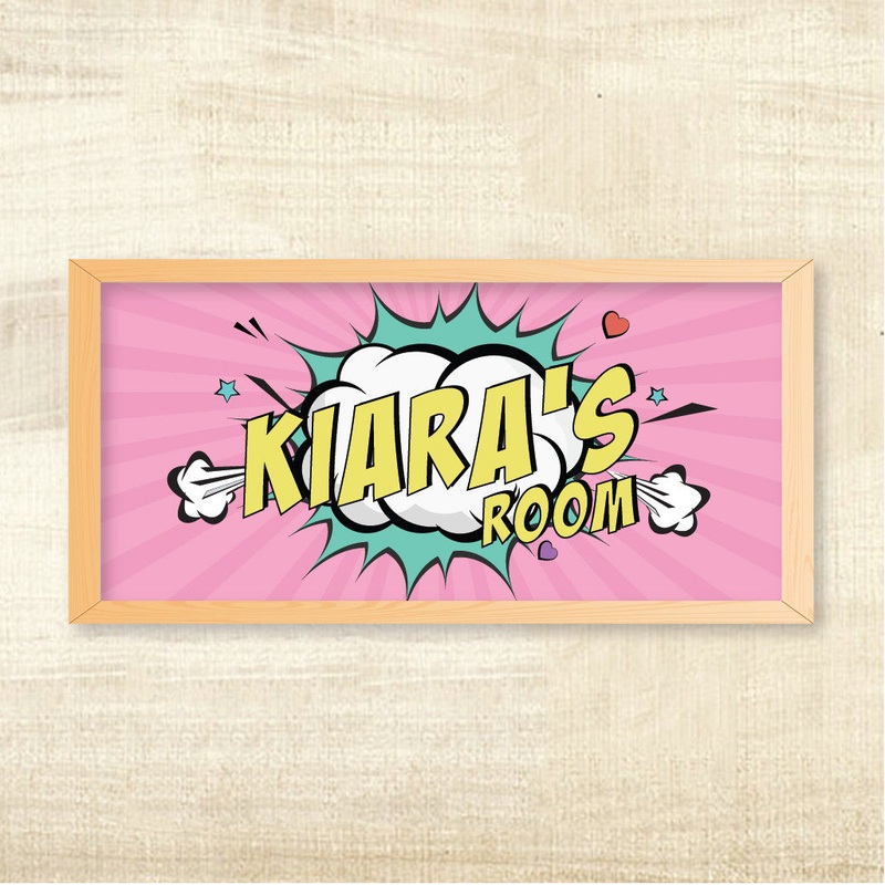 Name Frame – Pop Art, Girl