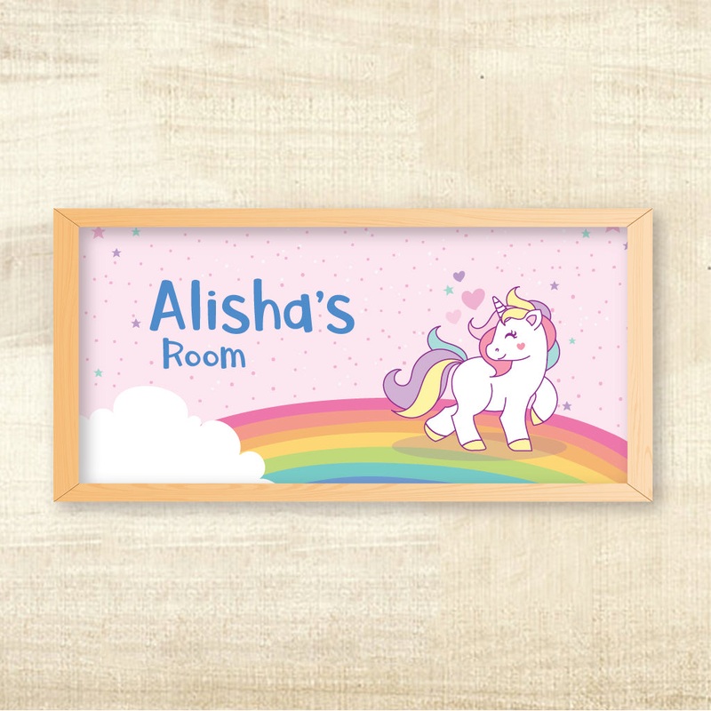 Name Frame – Unicorn