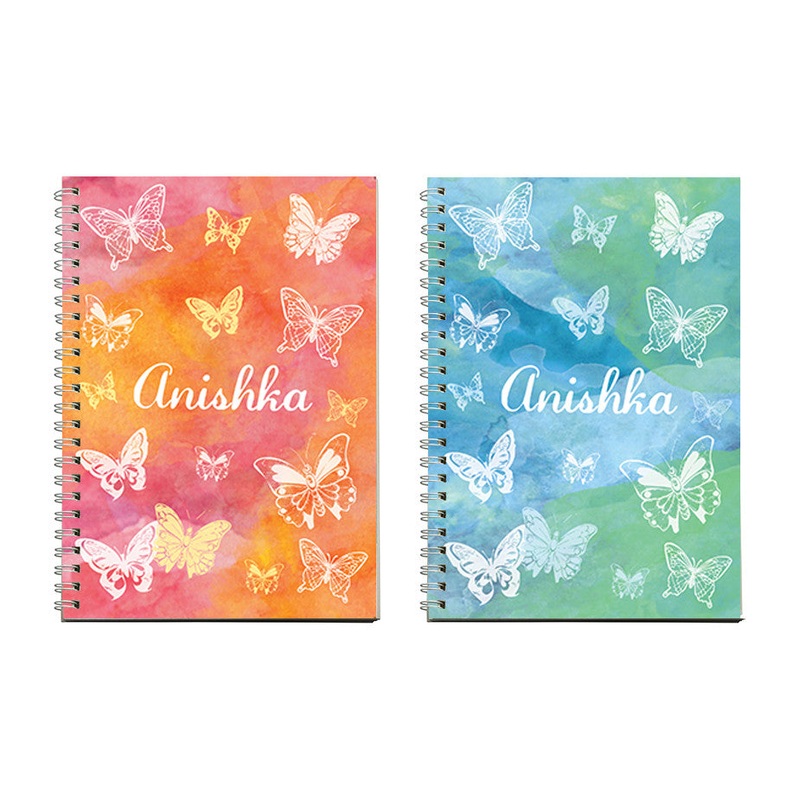 Notebooks – Butterfly, Set of 2