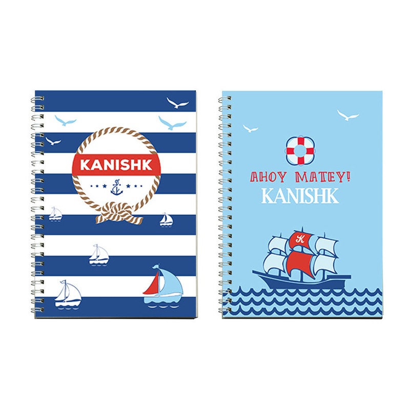 Notebooks – Nautical, Set of 2