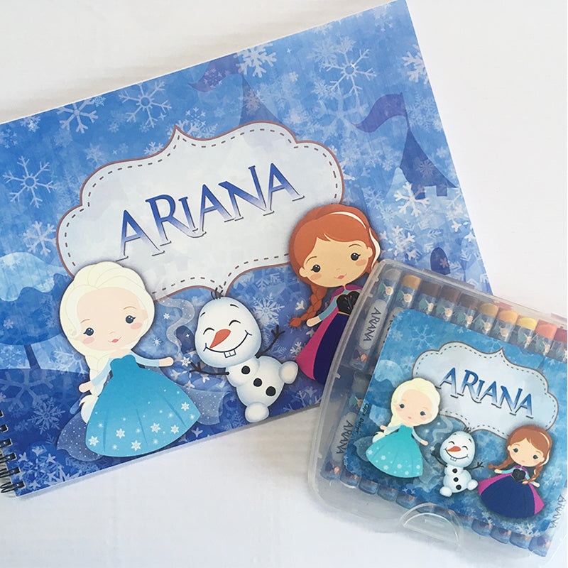 Personalised  Frozen Lil Artist Hamper  Mini