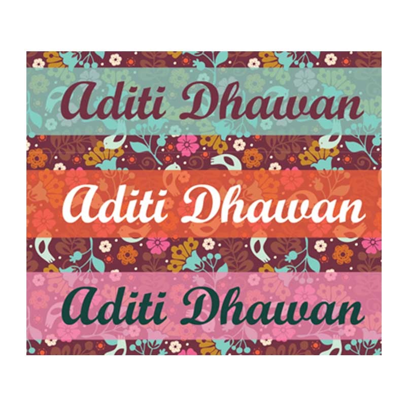 Personalised Lil Bird Waterproof Stickers – Rectangular