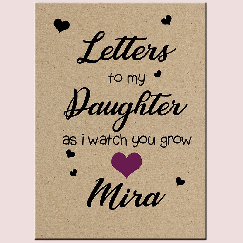 Personalised Memoir Book  Classic Journal For Her