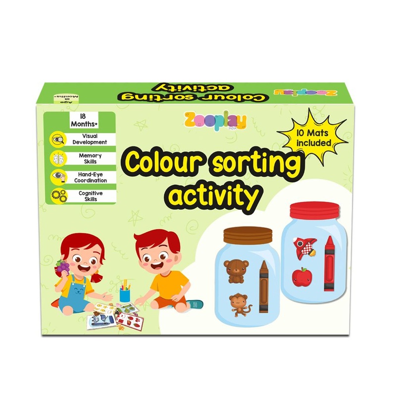 Colour Sorting Activity Mats (10 colours included)