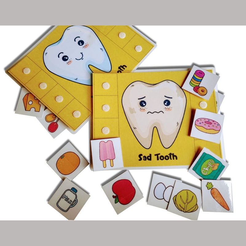 Happy Tooth Sad Tooth Sorting Activity