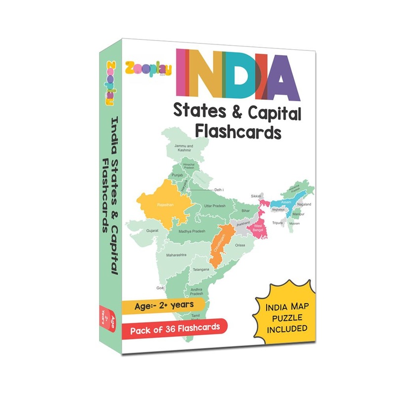 India States And Capital Kit