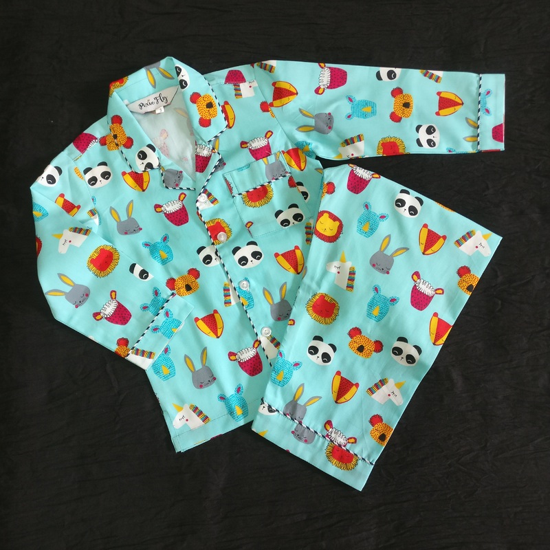 Kid’s Pyjama Set – Animal Kingdom