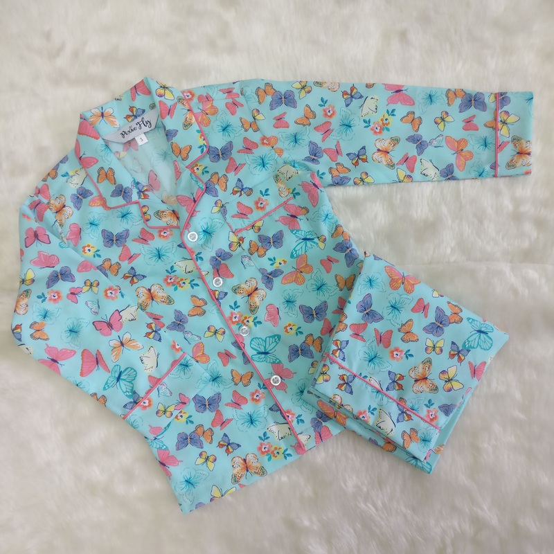 Kid’s Pyjama Set – Pretty Butterflies