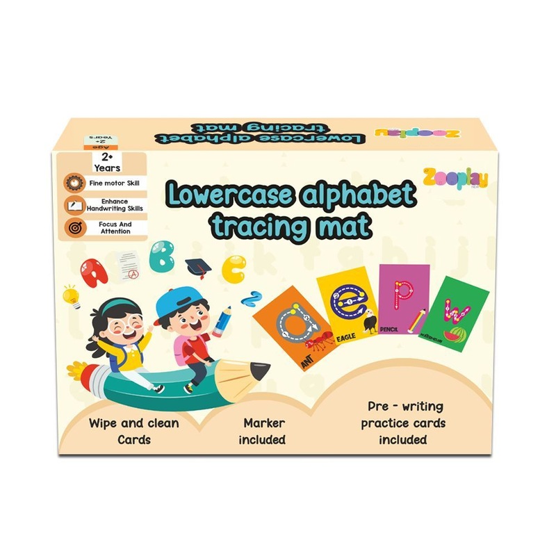 Lowercase ABC Rewritable Flashcards / Tracing mats