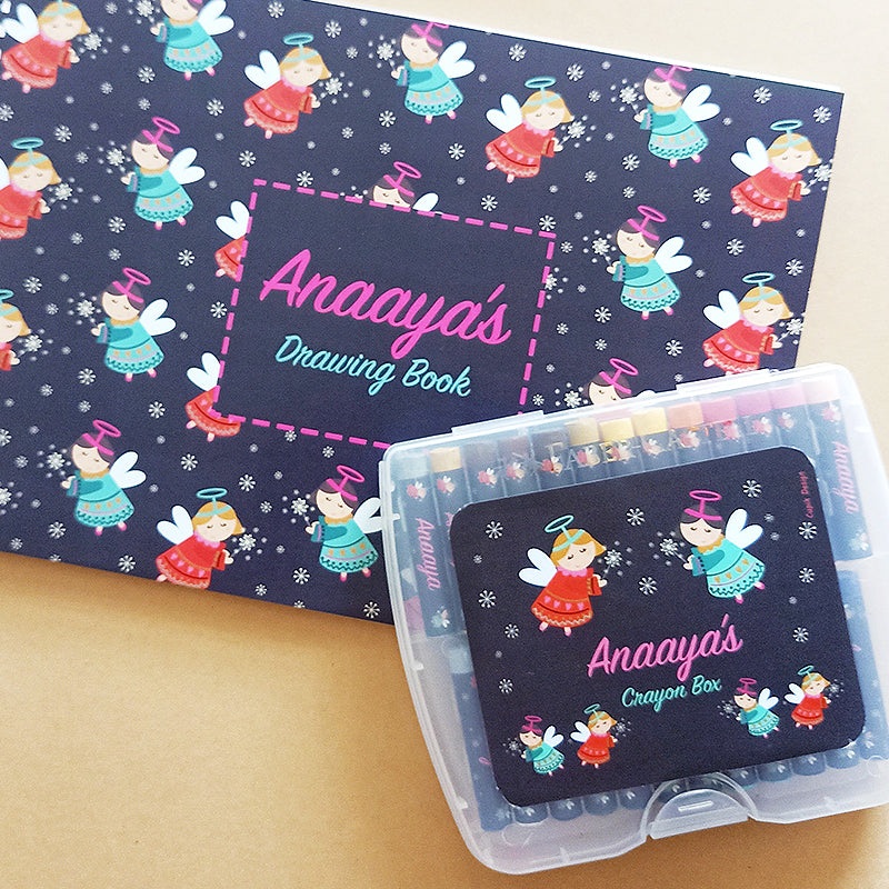 Personalised Heavenly Angels  Lil Artist Hamper  Mini