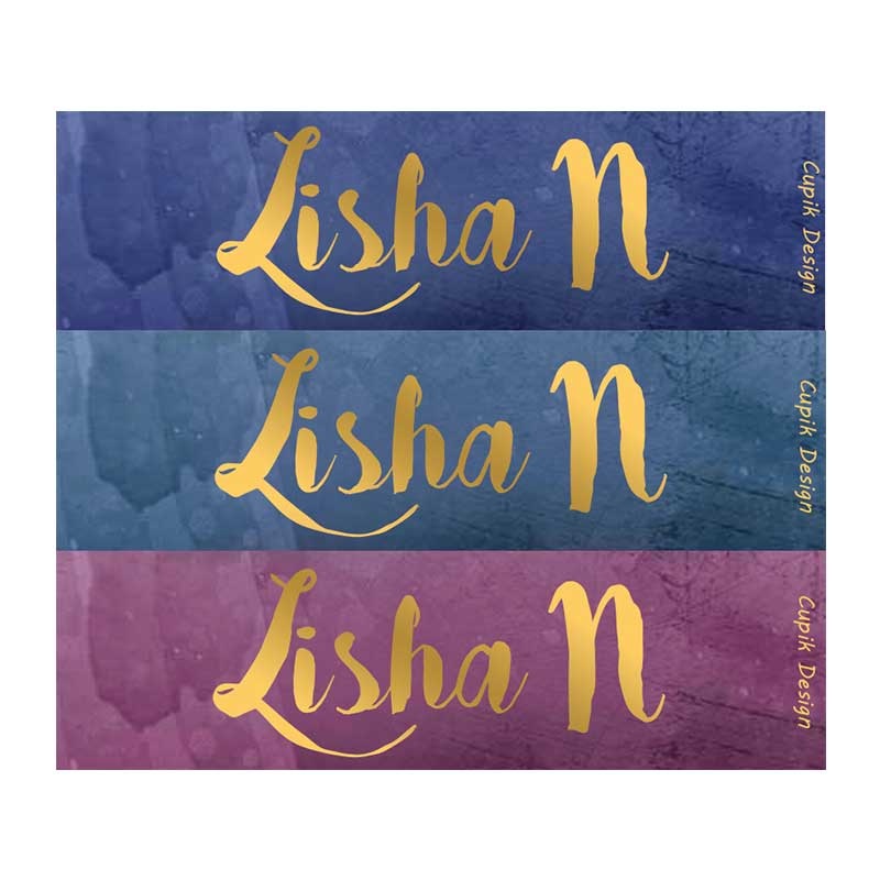 Personalised Water Colors Waterproof Stickers – Rectangular