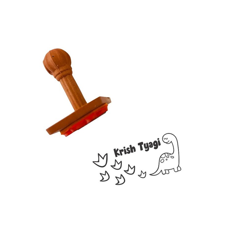Book stamp – Dino Trails