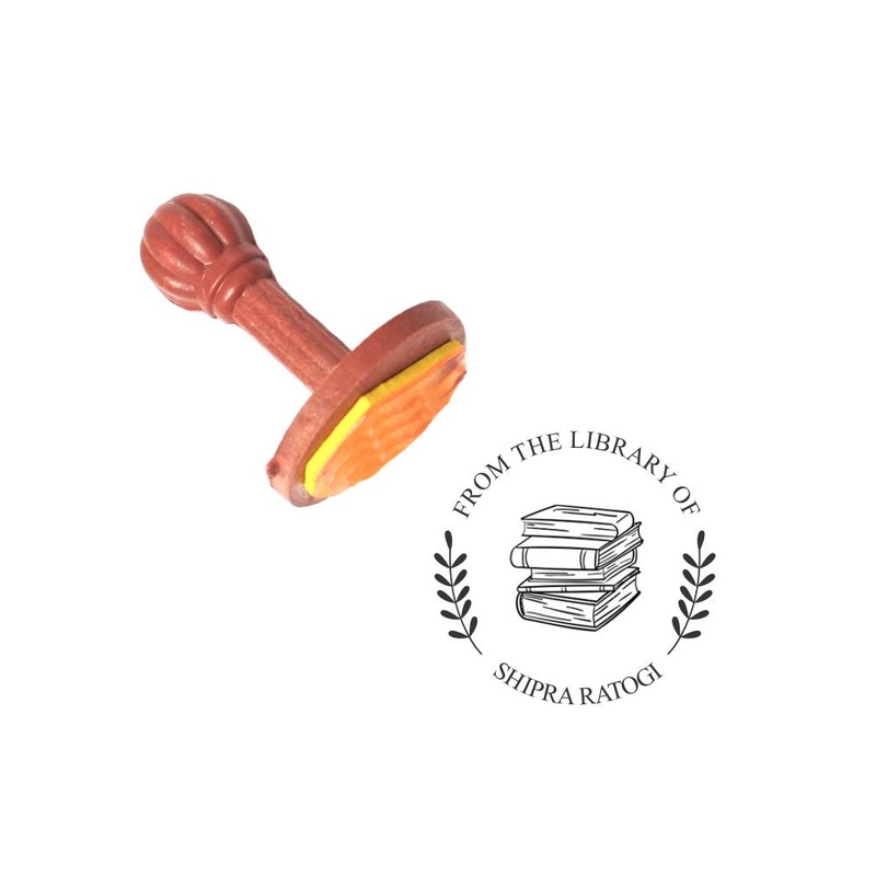 Book stamp – The reading nook