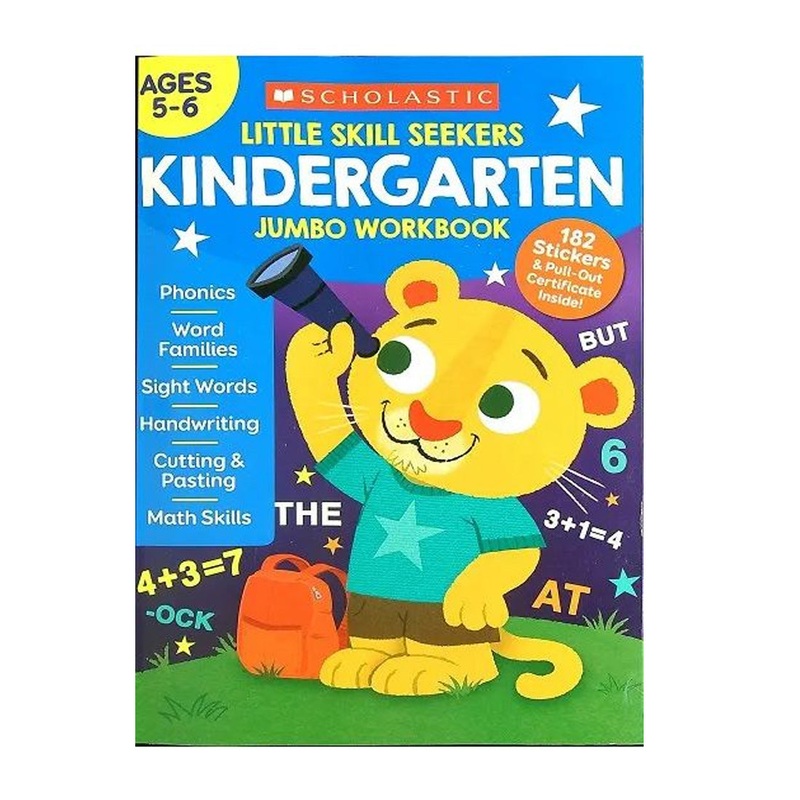 Little Skill Seekers – Kindergarten Jumbo Workbook