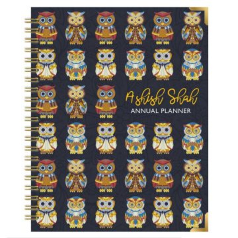 Personalised Banjara Owls Annual Planner – Undated