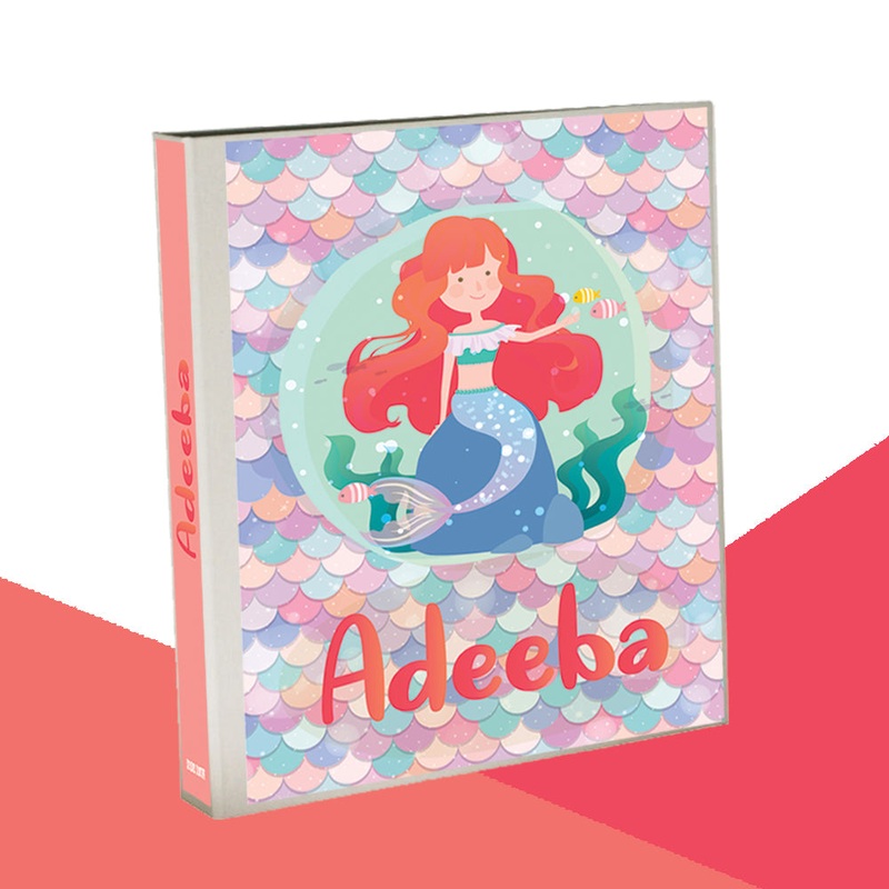 Personalised Binder – Fantasy Mermaid