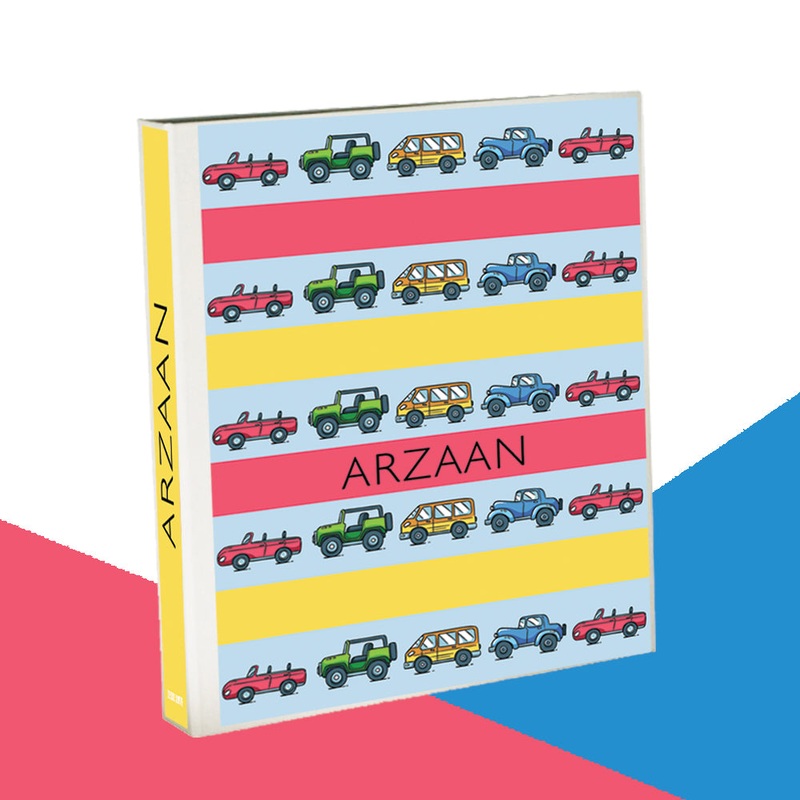 Personalised Binder – Lets Travel