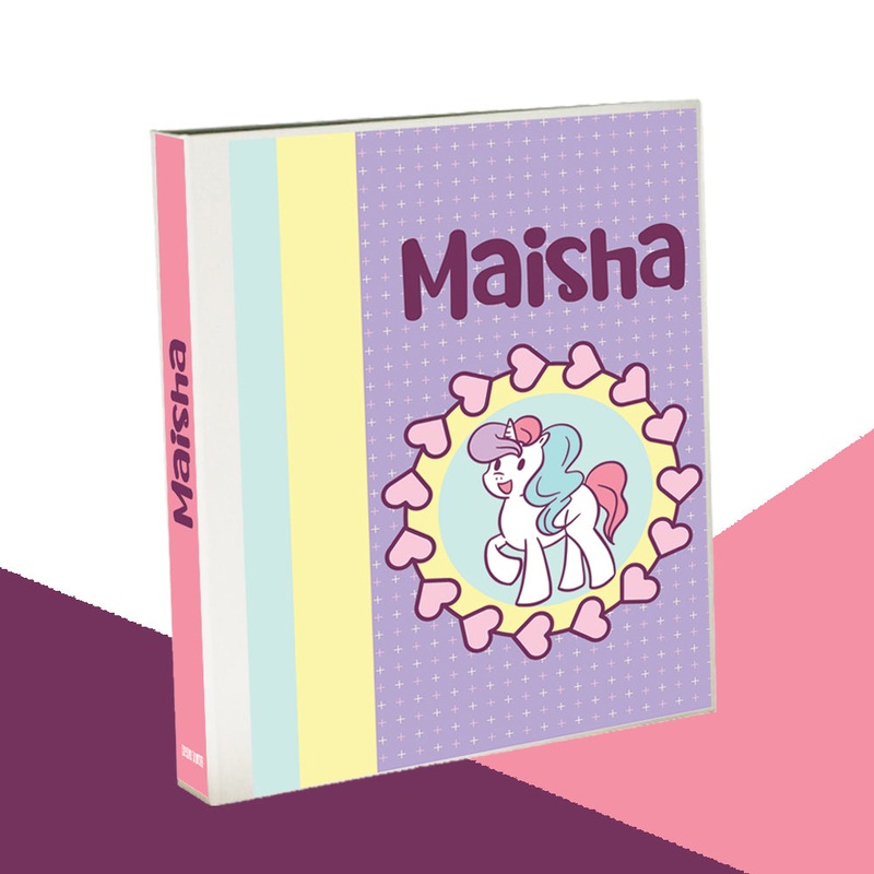 Personalised Binder – Little Pony