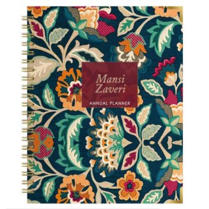 Personalised Embroidered Art Annual Planner – Undated